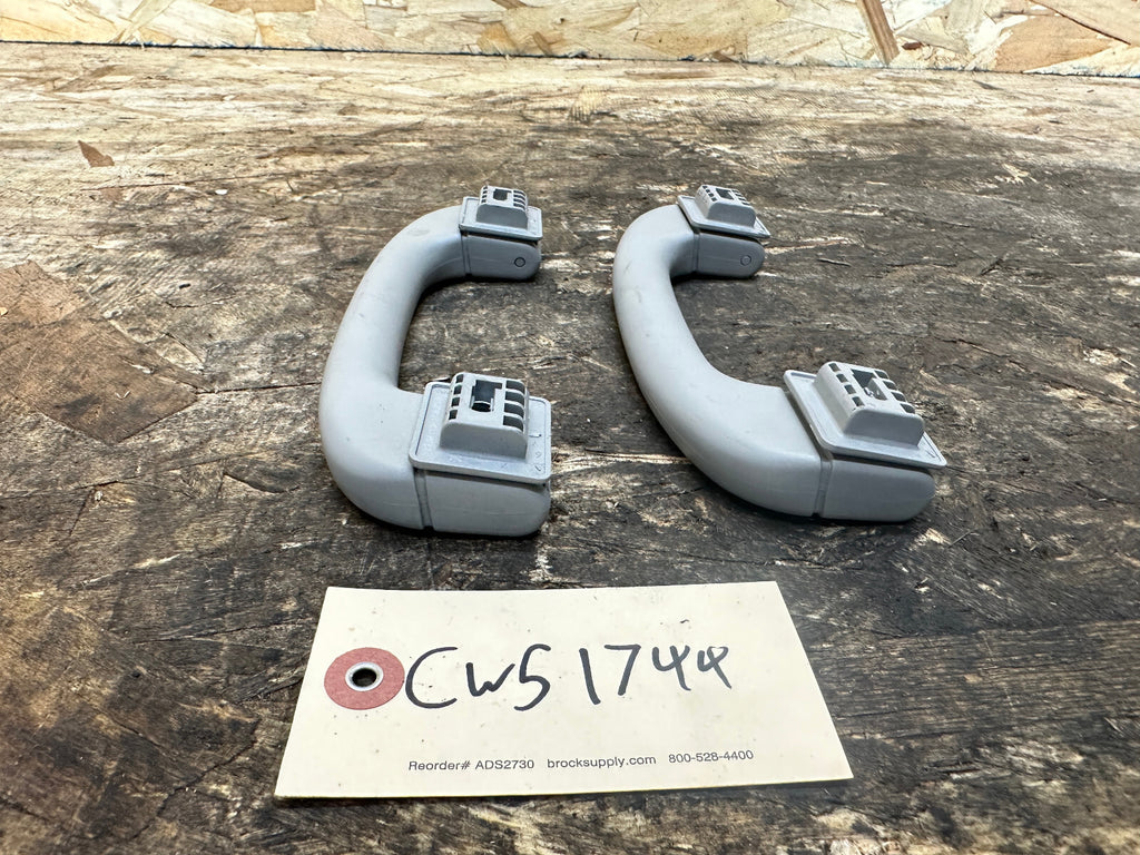 BMW 03-10 E60 5 SERIES LIGHT GRAY GRAB HANDEL SET 4 PC 9143529+9143516+9143530