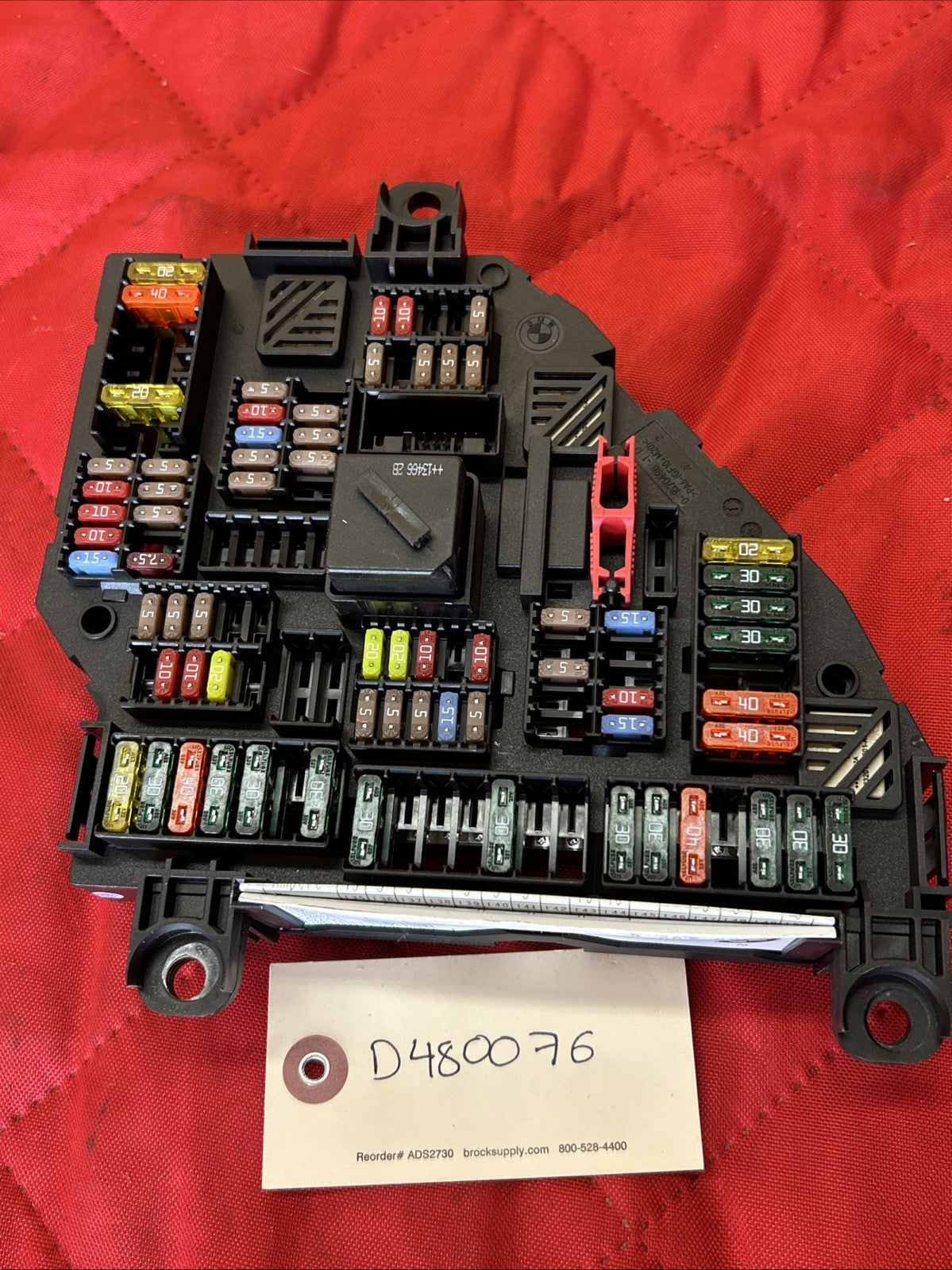 2010-2016 BMW F10 528i 535i Rear Distribution Power Fuse Box Module 9264923