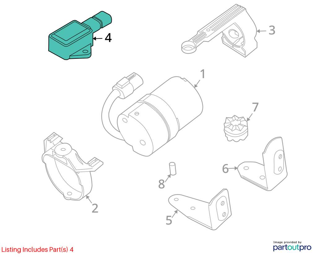 BMW E60 E61 E65 E66 E53 X5 E83 X3 - DSC Speed Rotation YAW Sensor 6777435