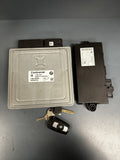 OEM BMW  335 DME ECU CAS ENGINE N54 CONTROL UNIT COMPUTER KEY SET MSD81