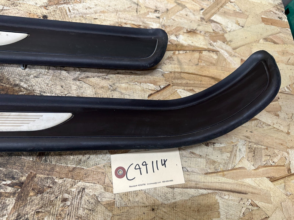 BMW 2006-2013 E92 INTERIOR LEFT+RIGHT DOOR SILL COVER M EDITION OEM 7900807/8