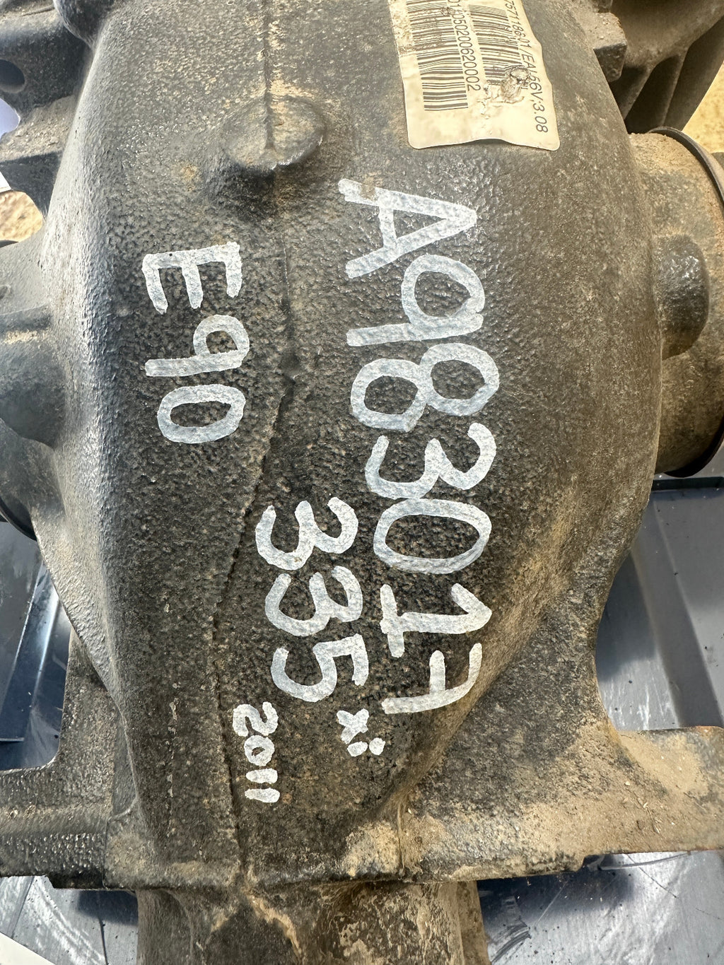 BMW E82 E90 135i 335i 335xi 335is REAR DIFFERENTIAL FINAL 3.08 DRIVE 7571186