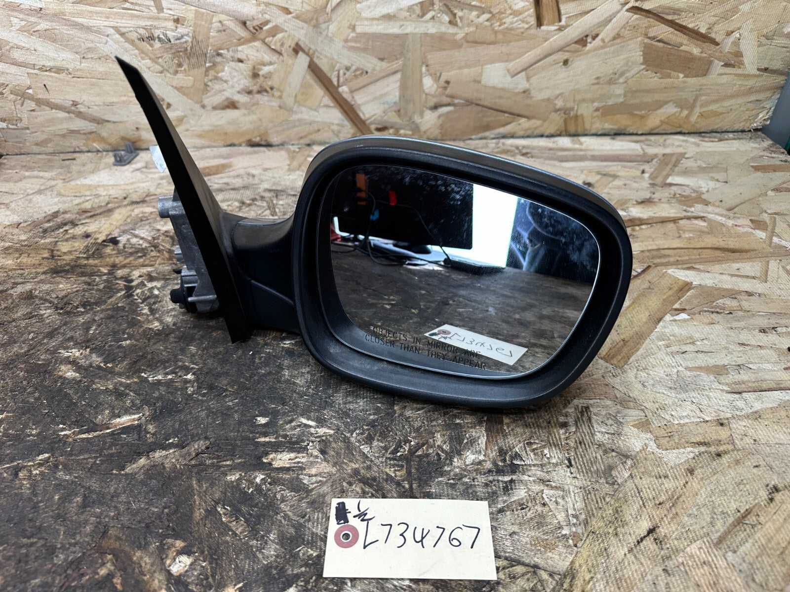 BMW 2011-2014 FRONT RIGHT PASSANGER SIDE VIEW POWER MIRROR BLUE OEM 7205445