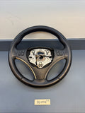 07-11 OEM BMW E90 E92 E93 X1 335 Sport Black Leather Steering Wheel 6772148