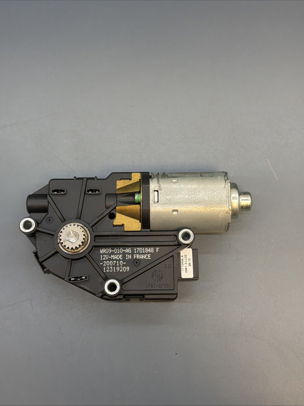 07-13 OEM BMW E90 E92 328 335 M3 Upper Sunroof Moon Roof Motor Unit 7193398