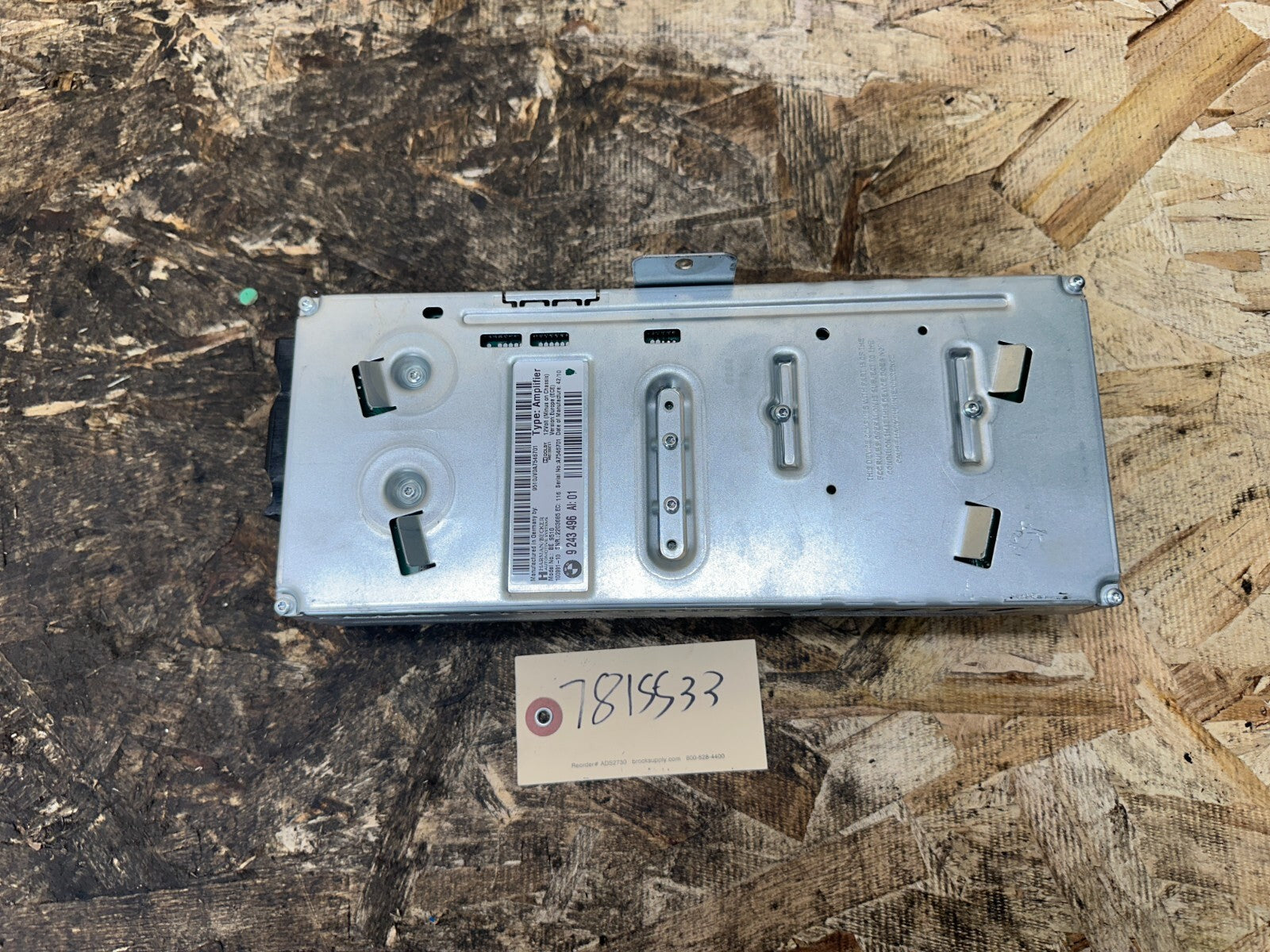 BMW 2010-2017 F10 5 SERIES RADIO RECIVER CD PLAYER NAVIGATION UNIT OEM 9239158