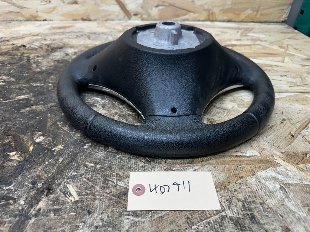 BMW 2006-2013 E9X 3 SERIES BLACK LEATHER STEERING WHEEL OEM 3051626