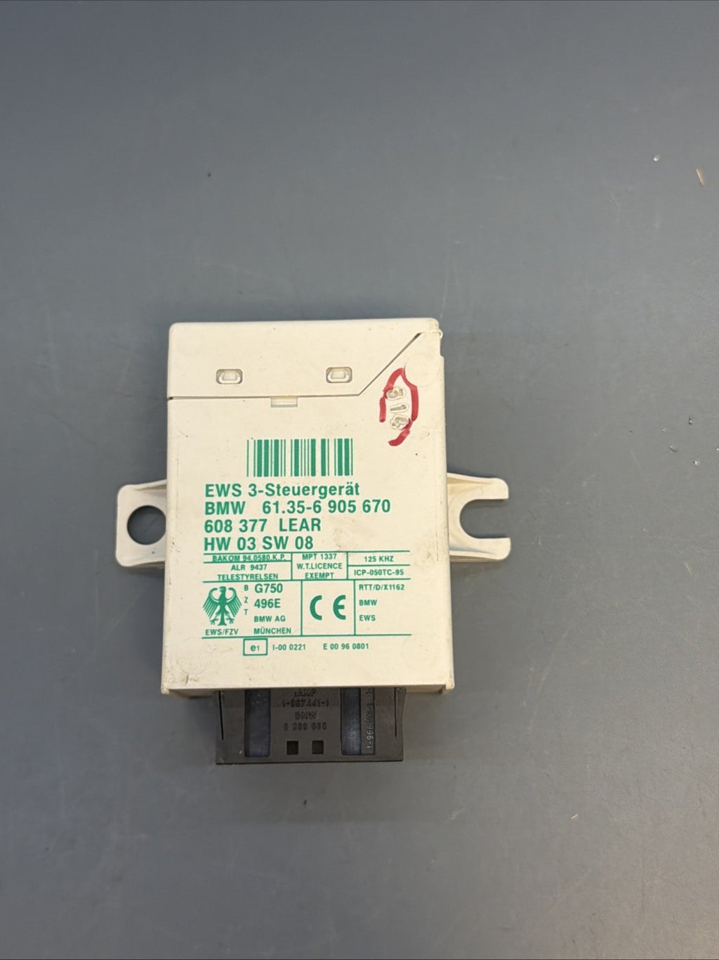 BMW E46 E39 E38 E83 E53 E85 E86 E52 3 5 7 X5 Z4 EWS 3 IMMOBILIZER MODULE 6905670