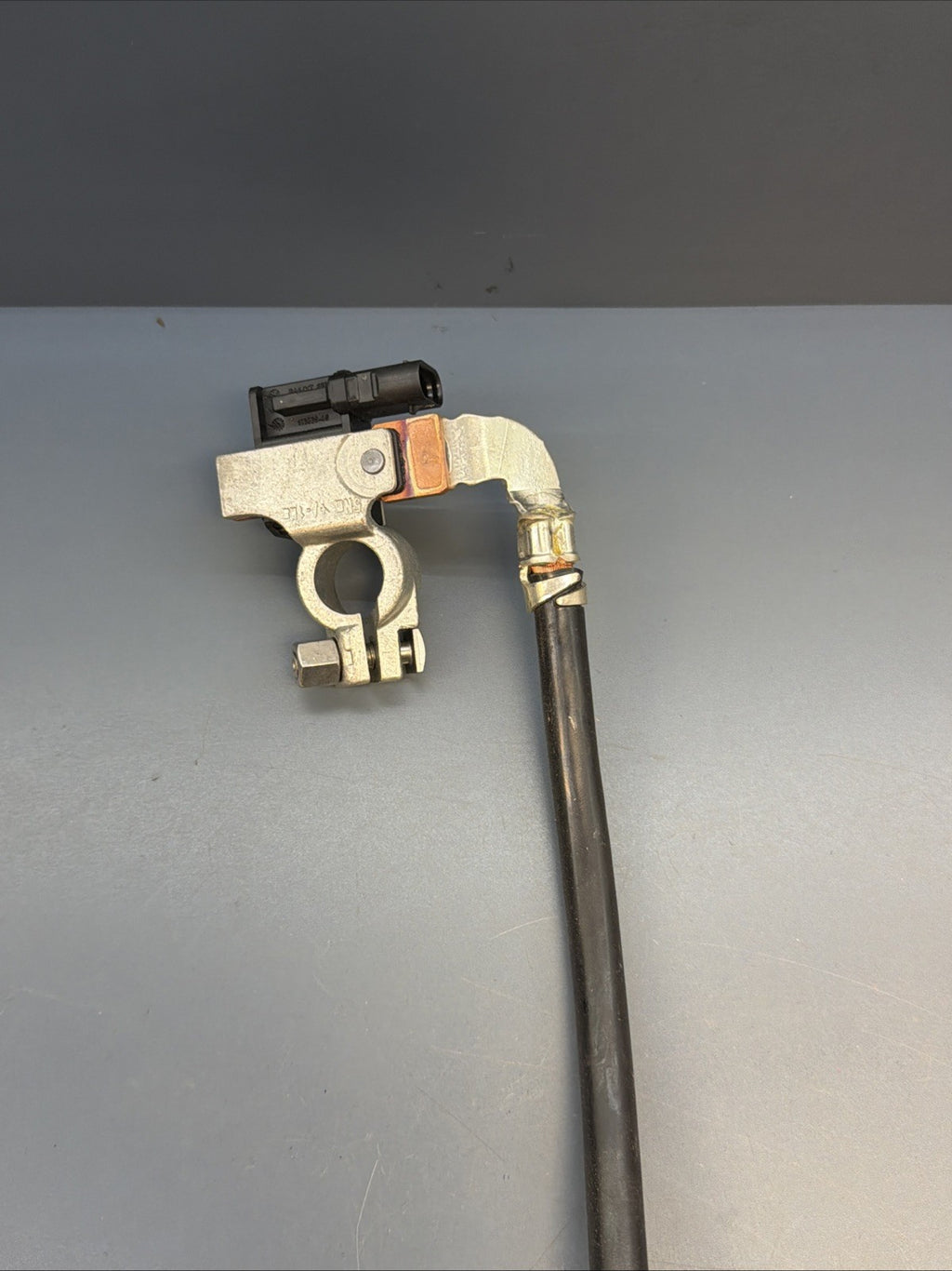12-15 BMW E84 X1 IBS Negative Battery Ground Cable Terminal Harness OEM 7618677