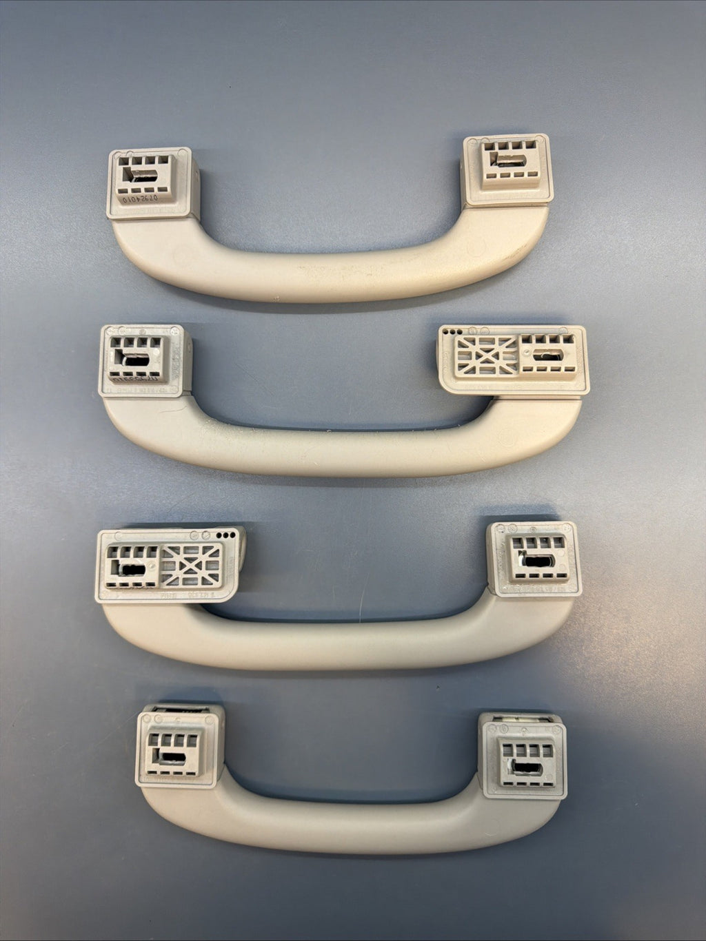 2009 2010 2011 BMW 328i 335i E90 Sedan Grab Handle Set Grey 4pc OEM 9143530