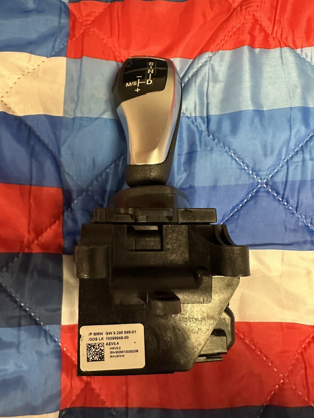 12-18 BMW F30 320i 328i SHIFTER FLOOR SHIFT TRANSMISSION GEAR SELECTOR 9296896
