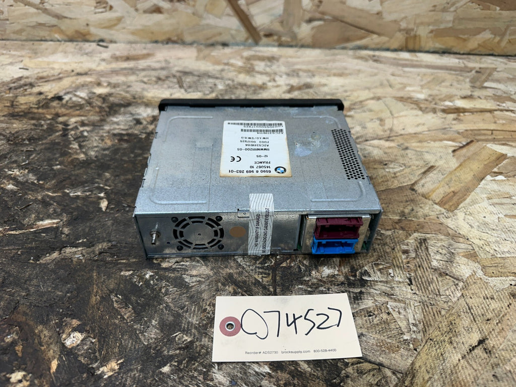 BMW 2003-2006 E83 X3 NAVIGATION DVD DRIVE PLAYER OEM 6969263