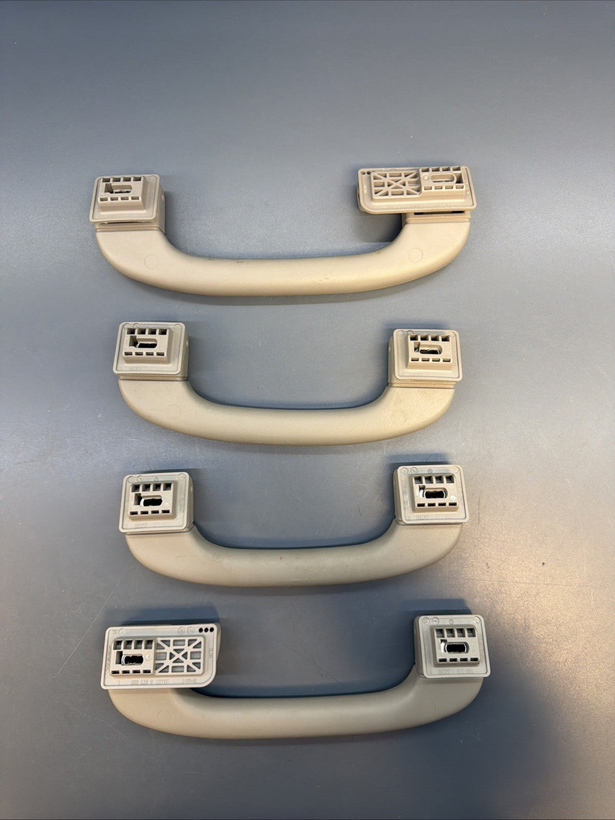2007-2013 BMW X5 E70 Front Rear Left & Right Upper Roof Grab Handle Set 6977691