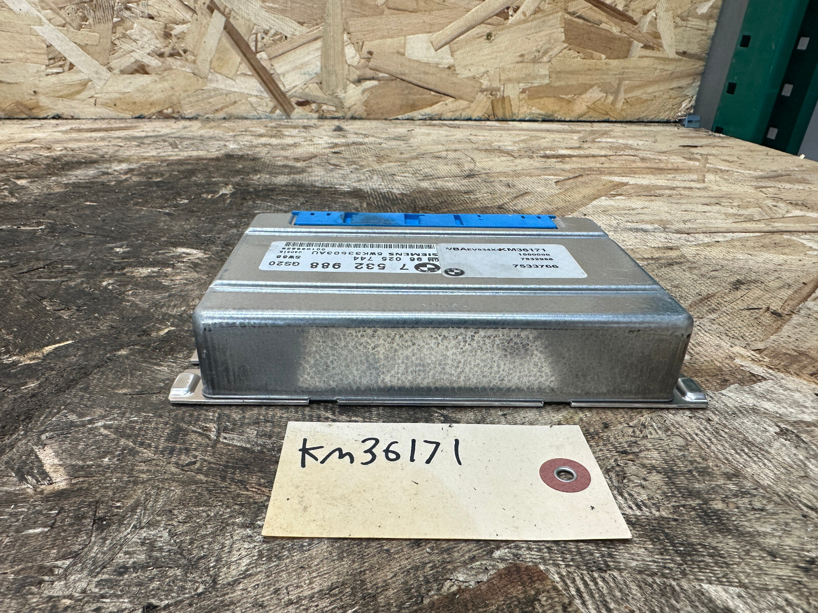 BMW 99-06 E46 3 SERIES TCU AUTOMATIC TRANSMISSION CONTROL MODULE OEM 7533766