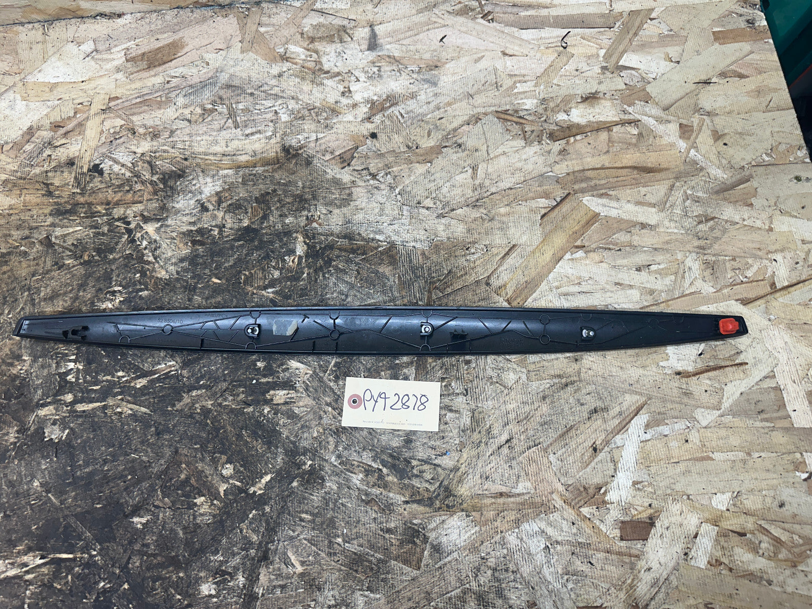 BMW 06-13 E81 E88 1 SERIES I PANEL TRIM HIGH GLOSS BLACK OEM 7124745