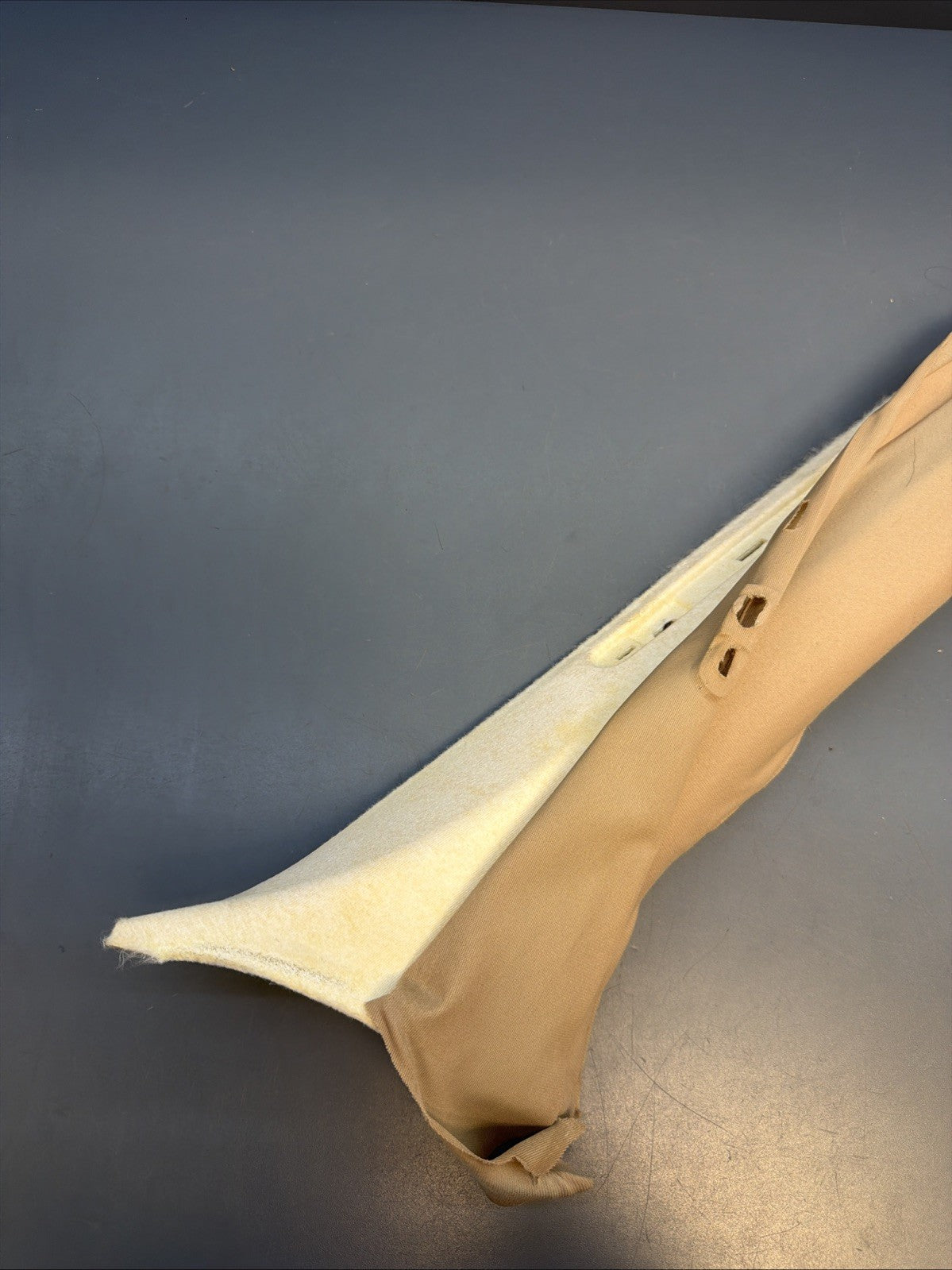 OEM Front Right A-Pillar Trim Panel & Cap for BMW E46 323i Beige 8220240 *READ*