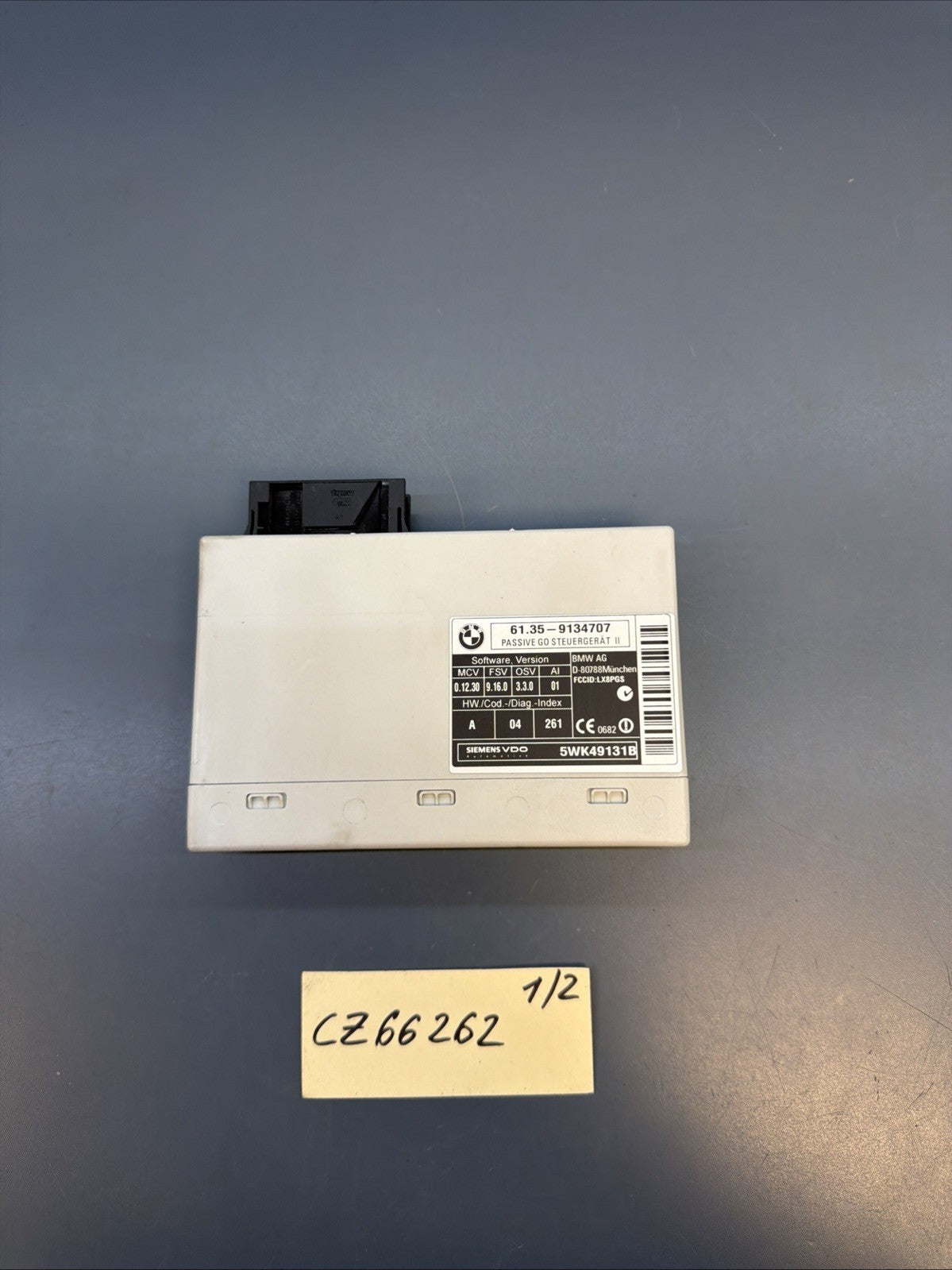 2006-2012 BMW E60 E61 E70 E64 E63 KEYLESS GO PASSIVE CONTROL MODULE 9134707 OEM