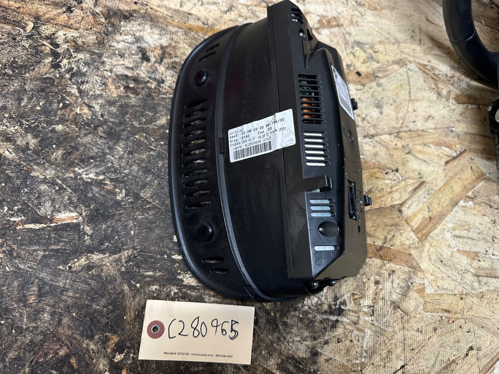 BMW 2004-2010 E60/E61 NAVIGATION DISPLAY SCREEN OEM BMW 9151975