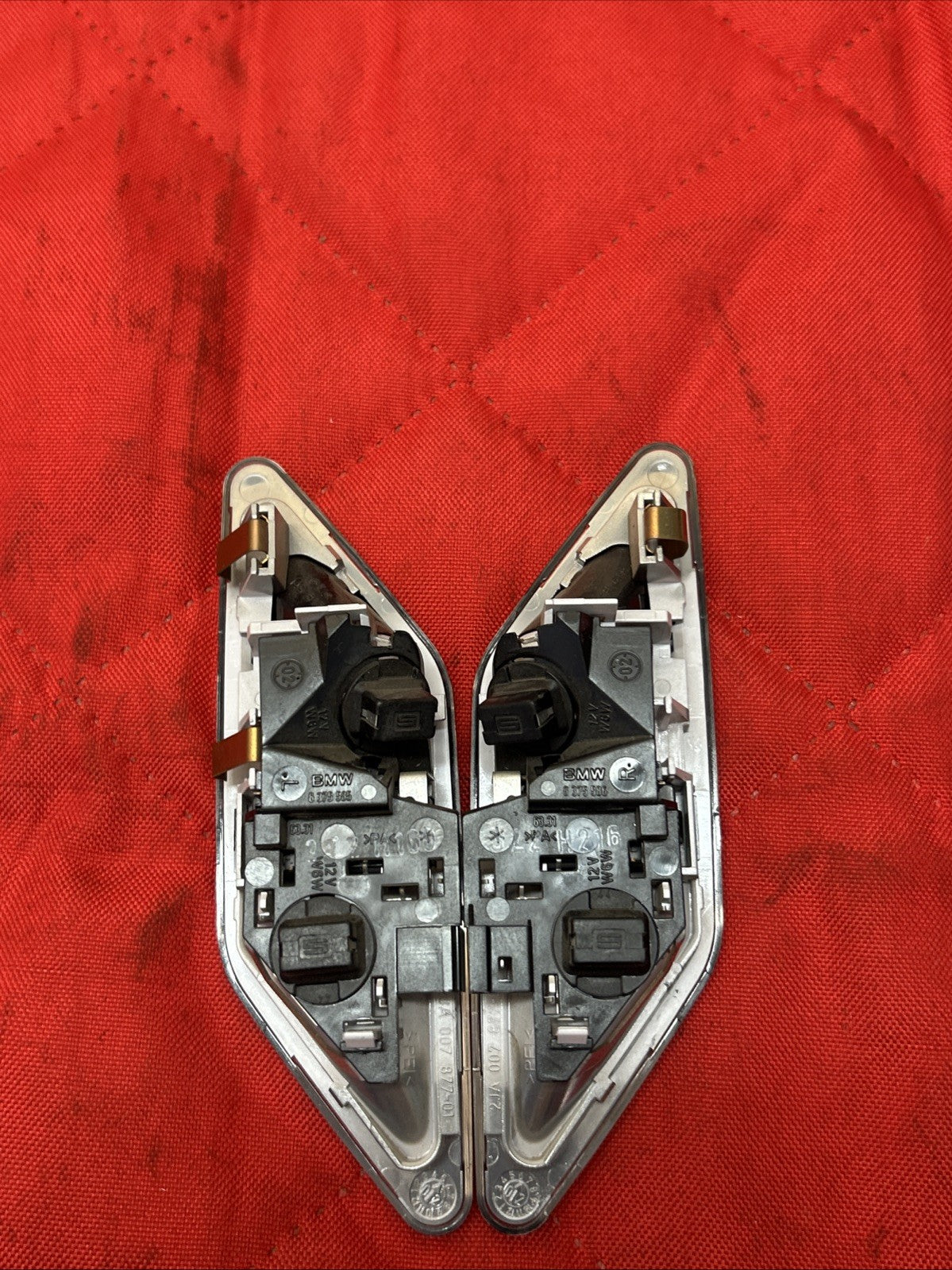 01-06 BMW E46 3 SERIES RIGHT & LEFT Rear Reading Light Lamp SET 8375585 8375586