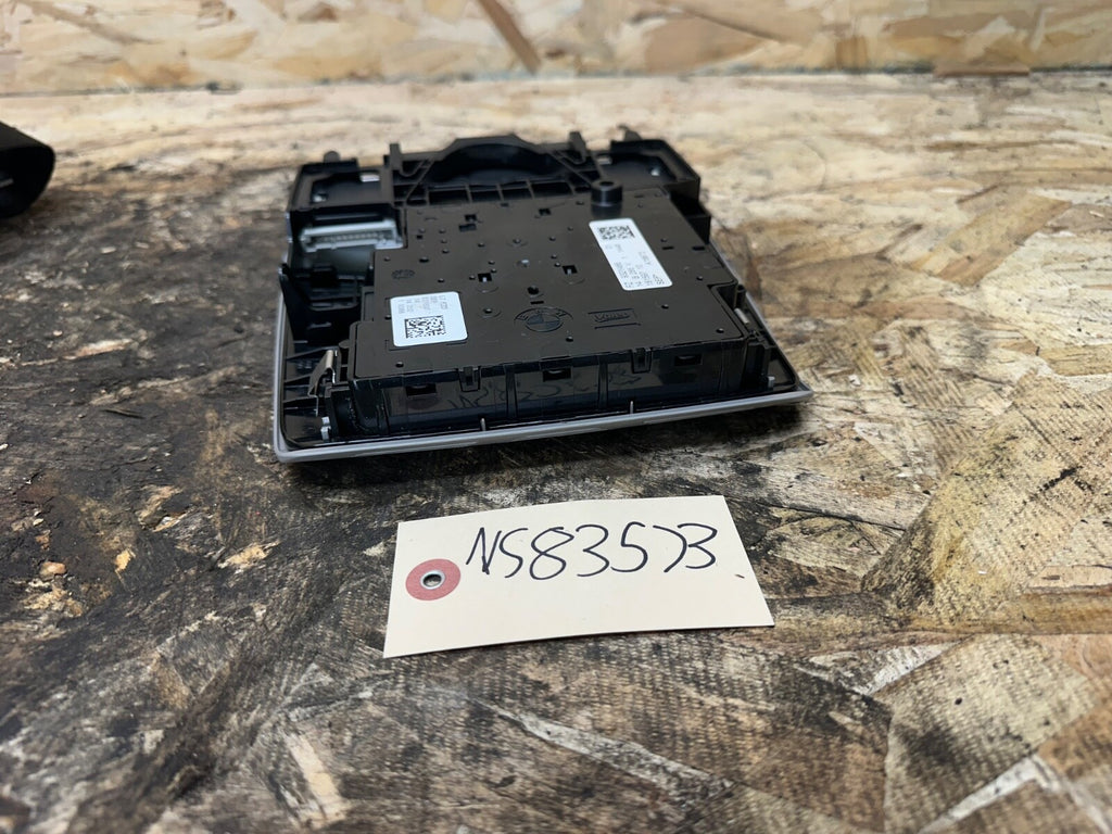 BMW F30 2012-2019 OVERHEAD DOME LIGHT SUNROOF SWITCH GRAY OEM 9321466