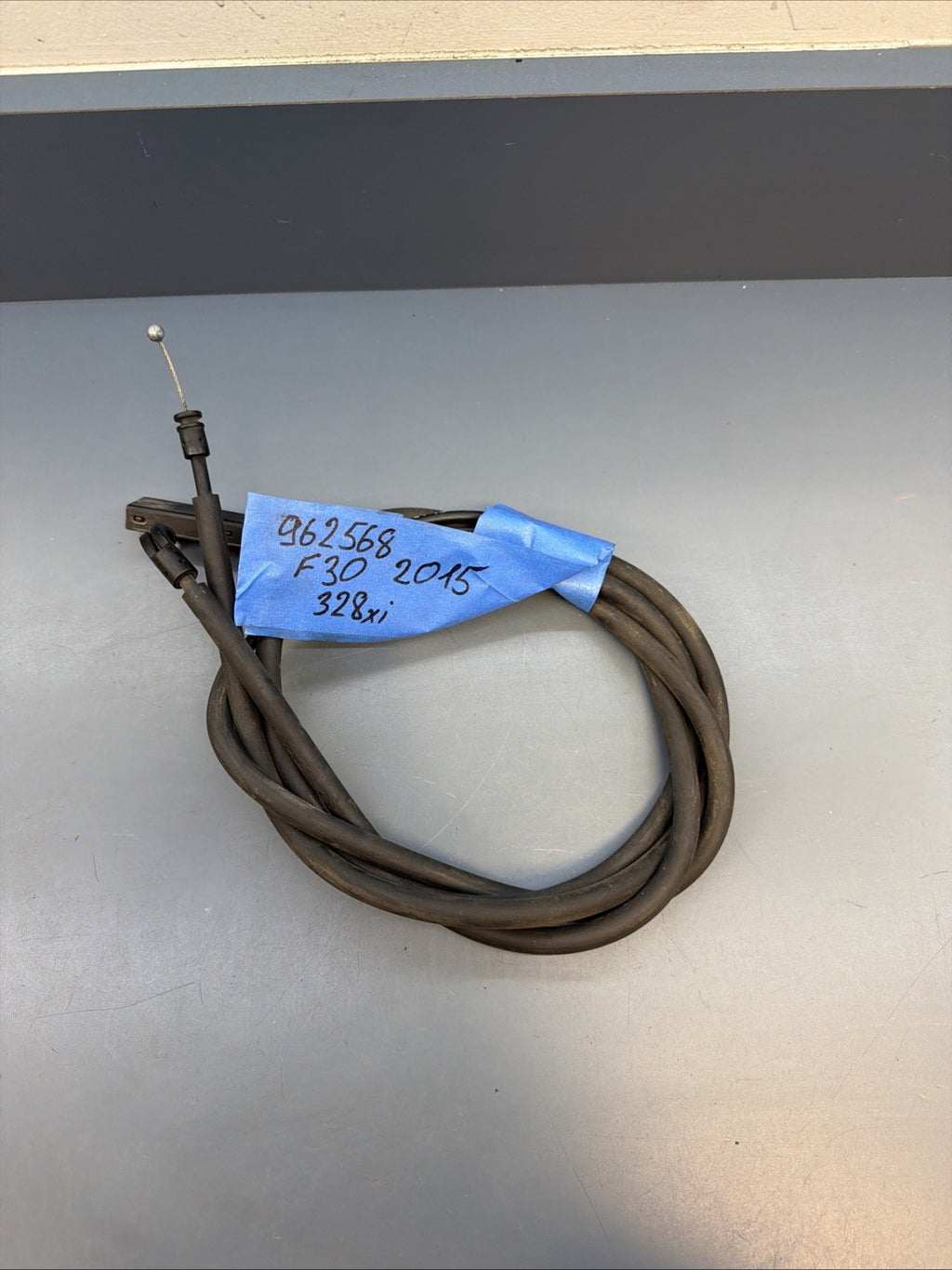 12-20 OEM BMW F30 F32 F80 F82 F83 M3 M4 Hood Release Cable 7411315