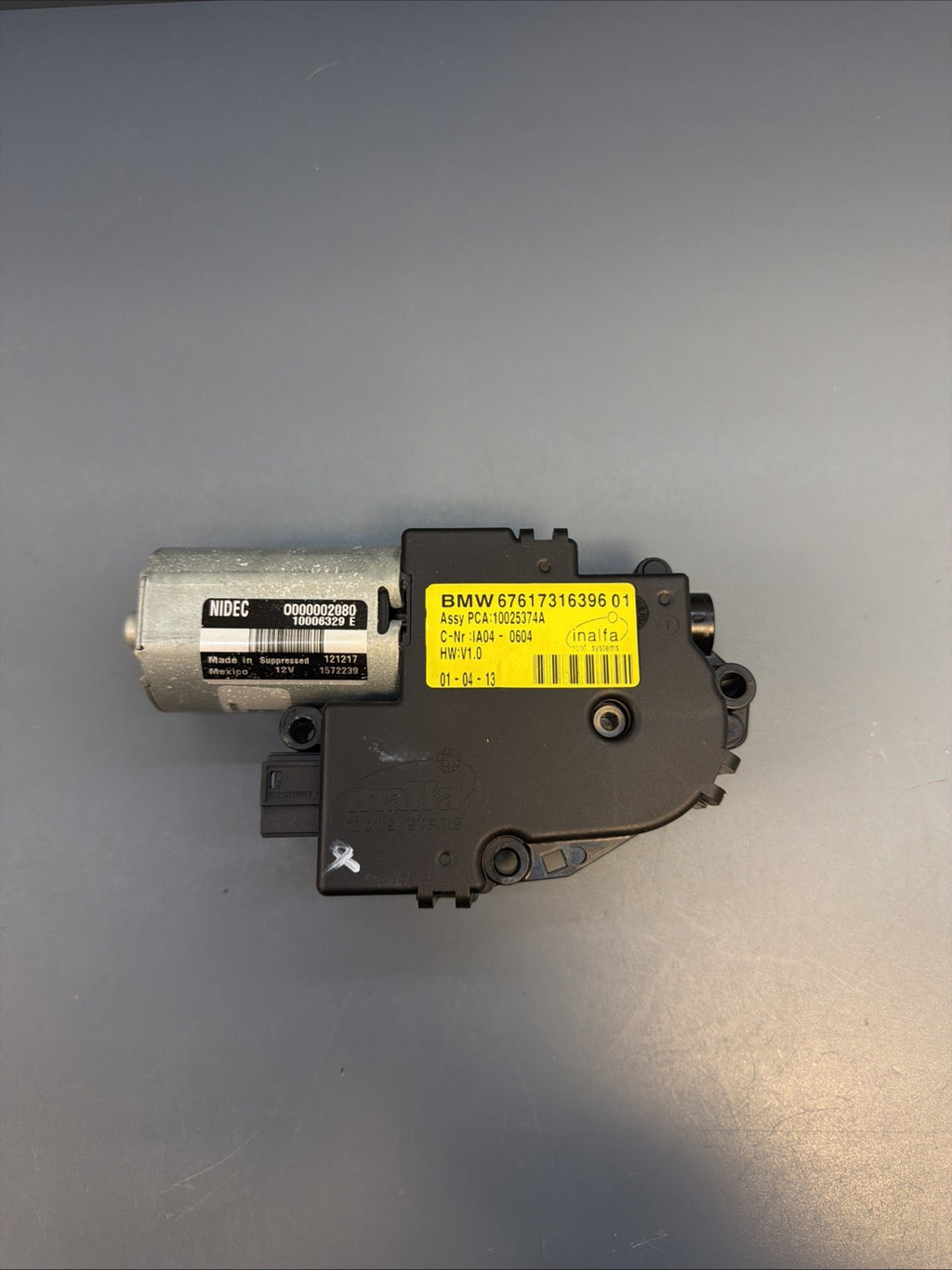 2011-2018 BMW X1 X3 X4 X5 Panoramic Sunroof Drive Motor 7316396 OEM