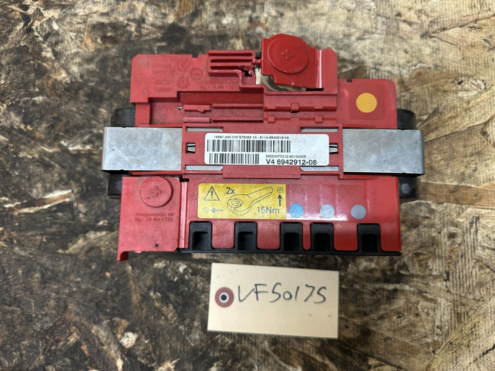 BMW 1 3 X1 SERIES E8X E9X POSITIVE POWER DISTRIBUTION BOX OEM 6942912