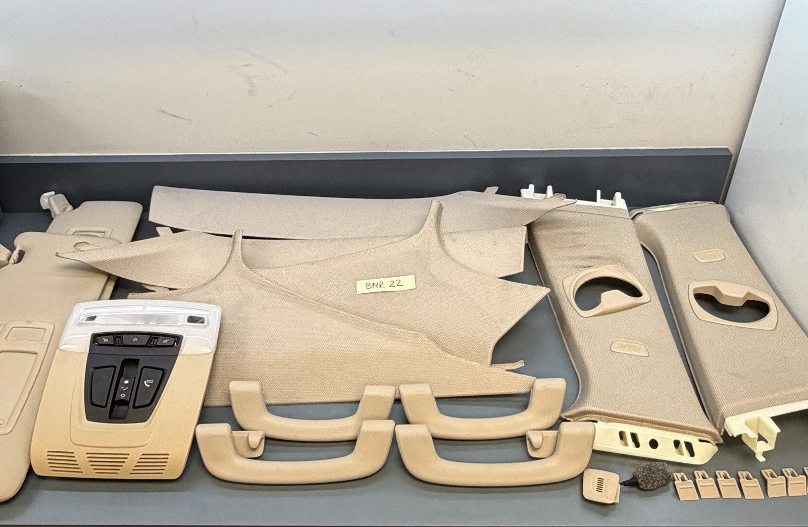 BMW 3 SERIES F30 F80 SALOON INTERIOR ROOF LINING TRIMS SUNVISORS SET