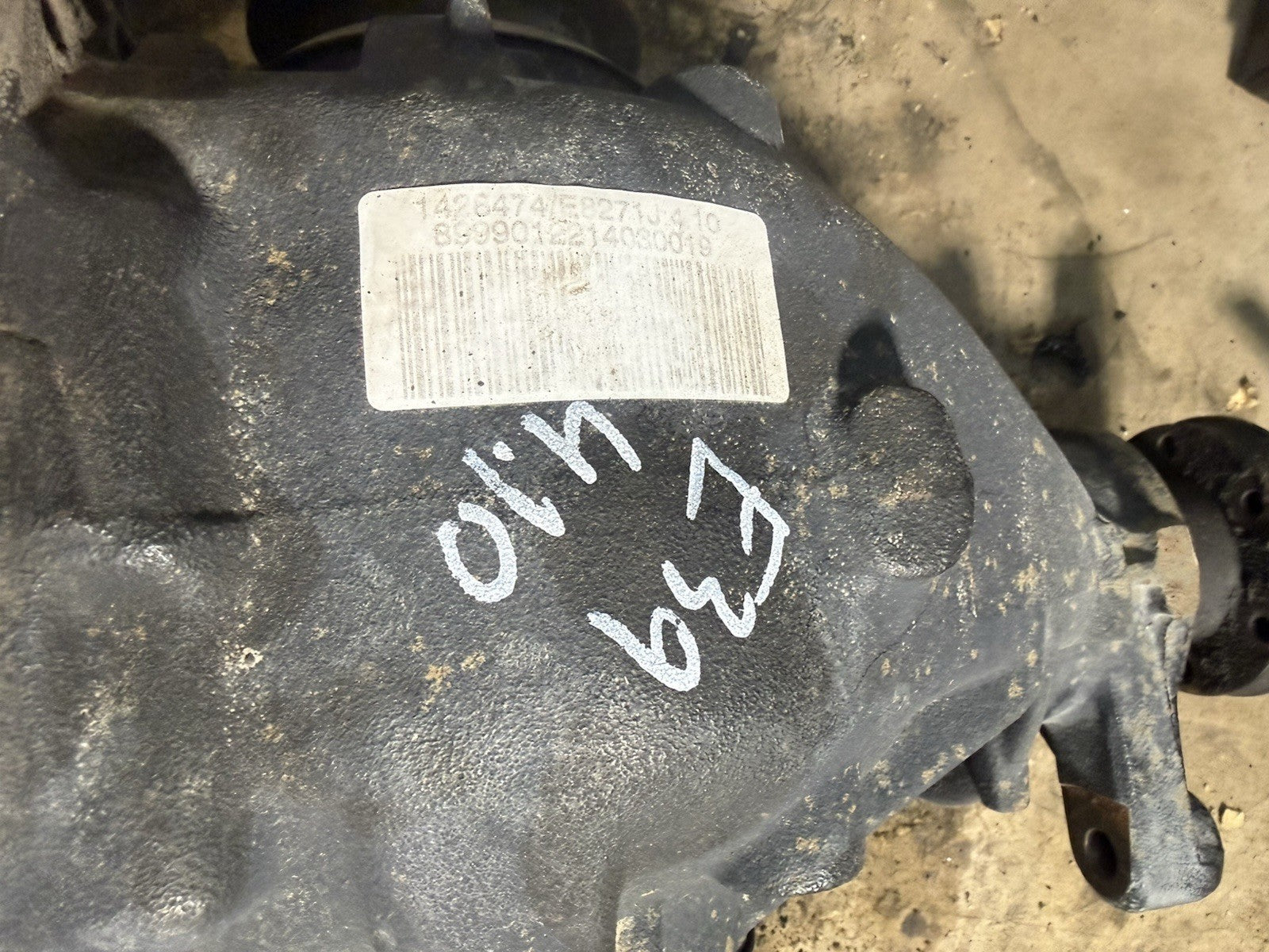 BMW E39 REAR DIFFERENTIAL 528 5 SERIES 4.10 FINAL DRIVE AUTO 1428474