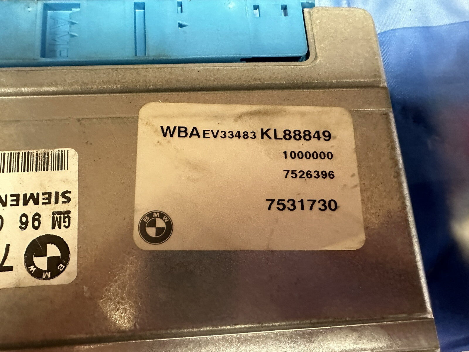 BMW E46 3 SEREIS AUTO TRANSMISSION EGS ECU CONTROL MODULE OEM 7526396