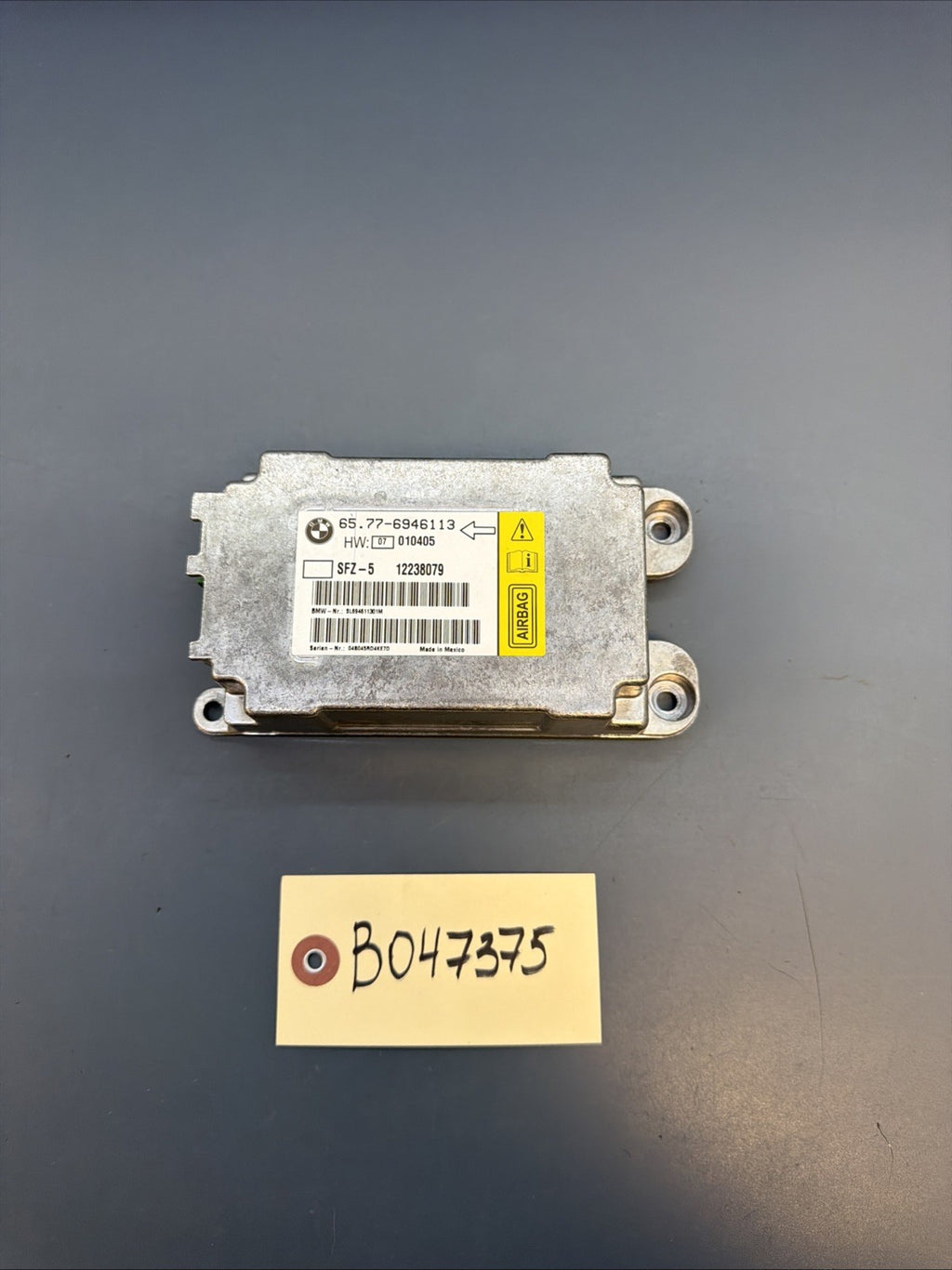 BMW E60 E61 OEM Main Body Impact Module Computer Unit 6946113
