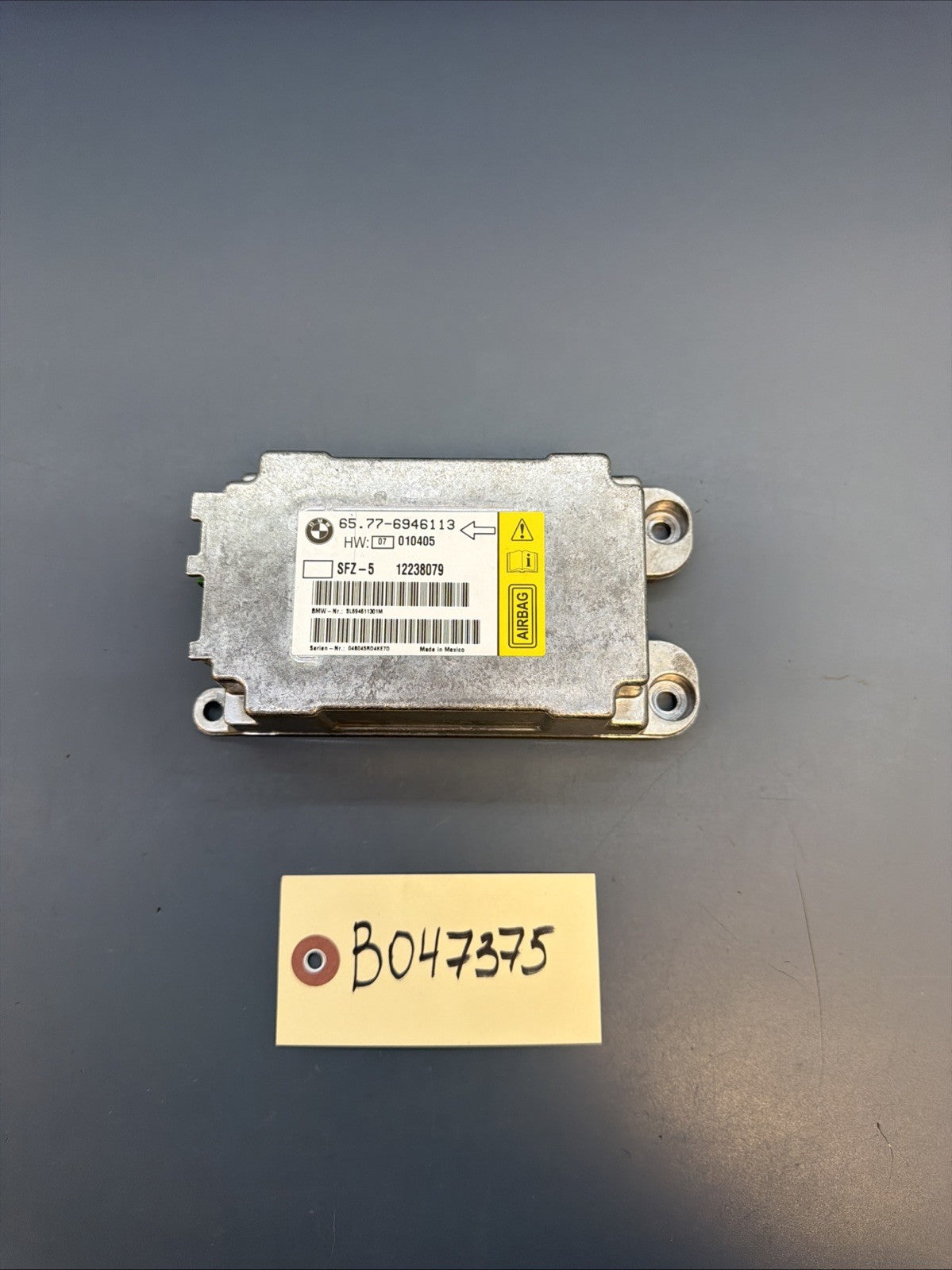 BMW E60 E61 OEM Main Body Impact Module Computer Unit 6946113