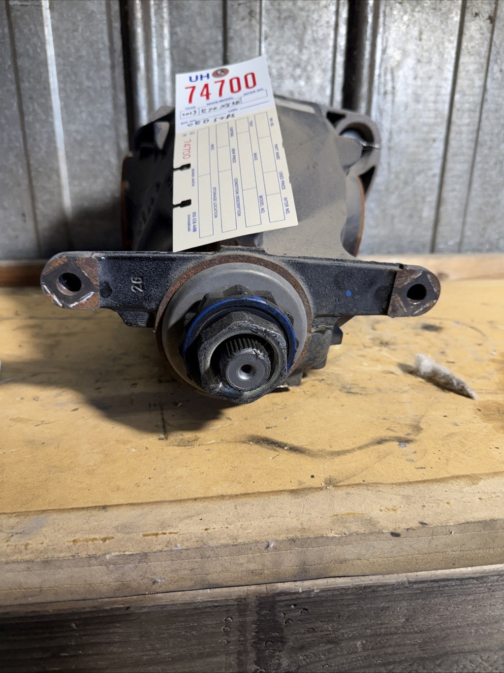 BMW REAR DIFFERENTIAL X5 E70 SERIES  FINAL DRIVE 3.15 7590911