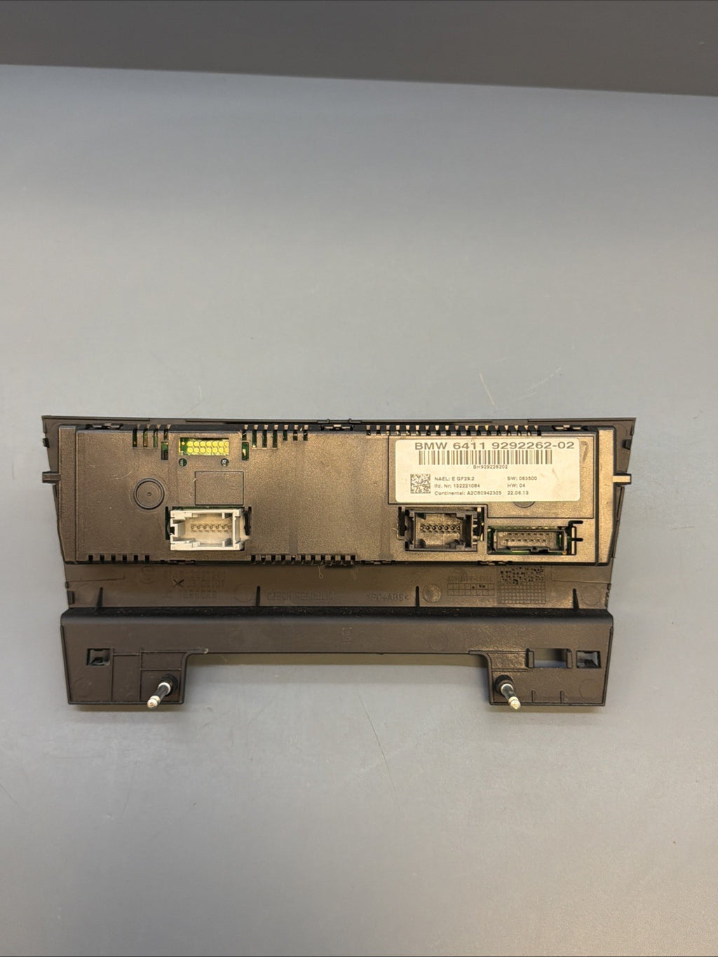 2012-2015 BMW X1 E84 A/C HEAT CLIMATE CONTROL PANEL OEM 9292262