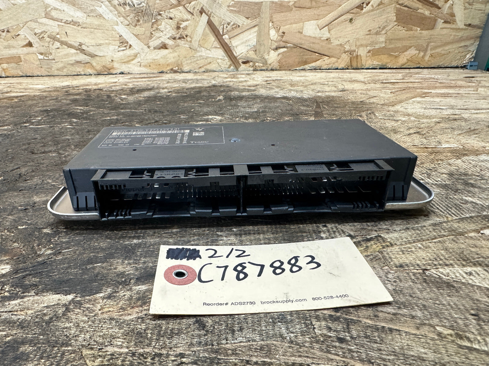 BMW 10-16 F10 5 SERIES FOOTWELL BODY LIGHT CONTROL MODULE LCM OEM 9273629
