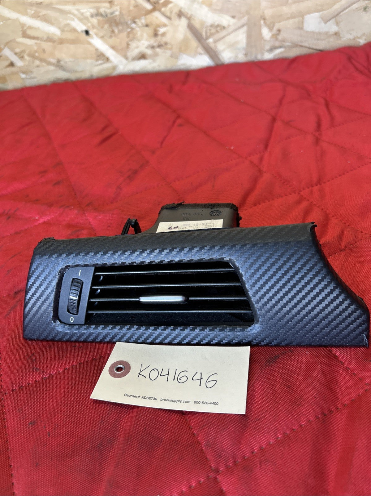 06-13 OEM BMW E90 E92 E93 335 328 M3 Left Driver Side Dashboard Air Vent 9130459