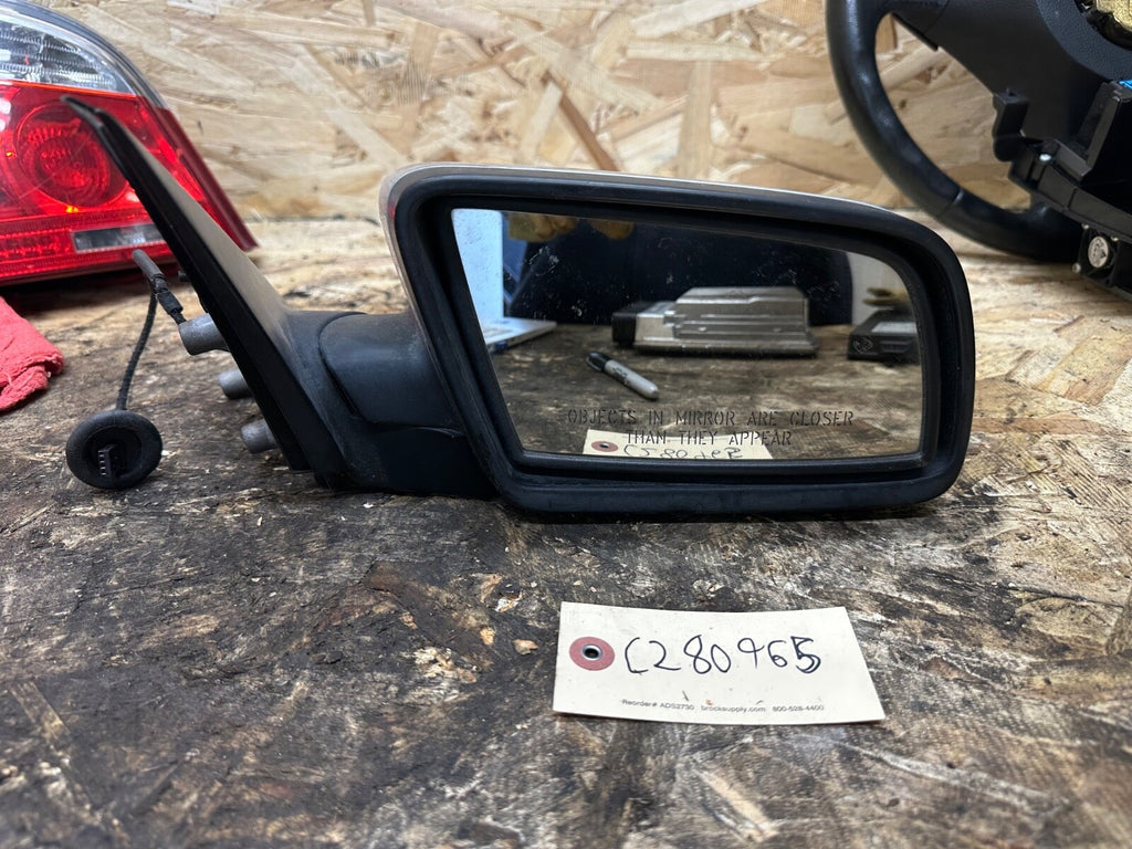 BMW 2006-2010 E60/E61 RIGHT PASSANGER SIDE MIRROR SILVER OEM BMW 7043437/7038344
