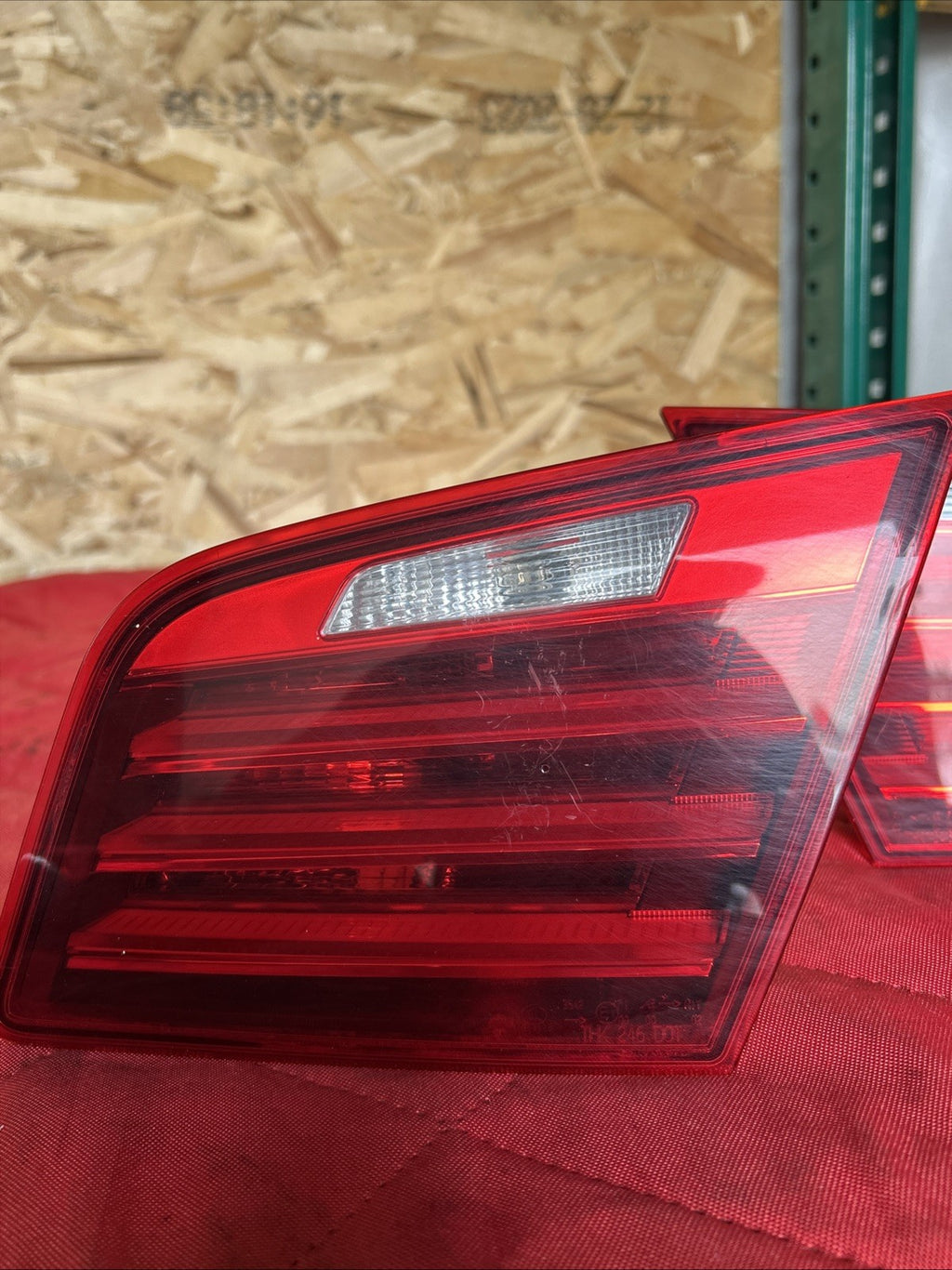14-16 OEM BMW F10 LCI Rear Right & Left Inner Trunk Tail Light 7306164 7306163