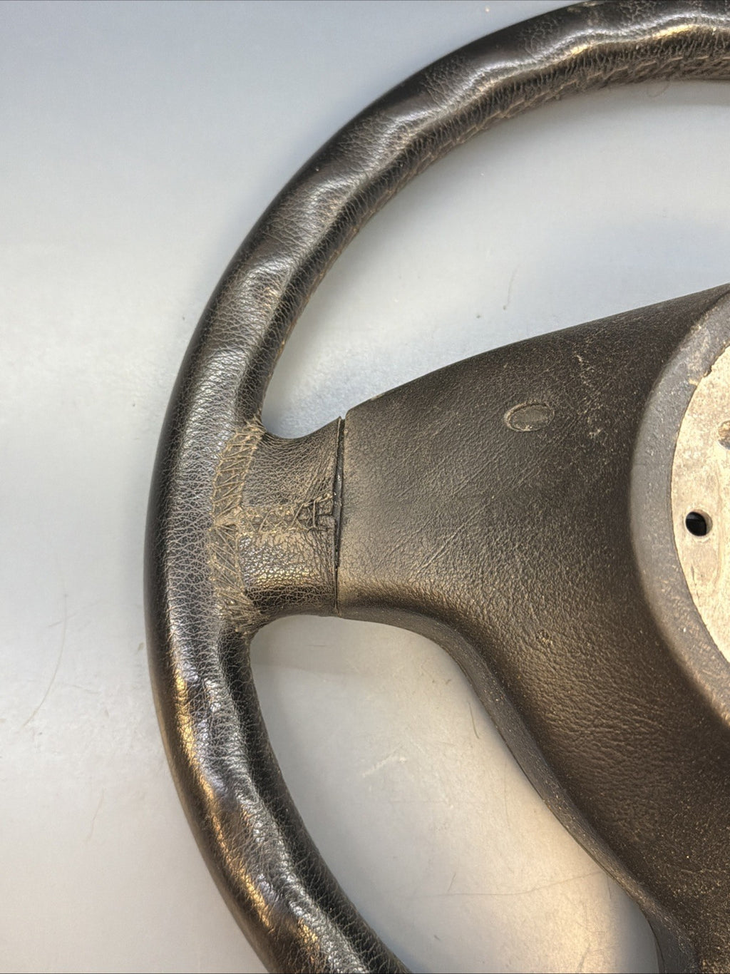 BMW 99-06 E46 3 SERIES BLACK LEATHER SPORT STEERING WHEEL OEM 101493/6760659