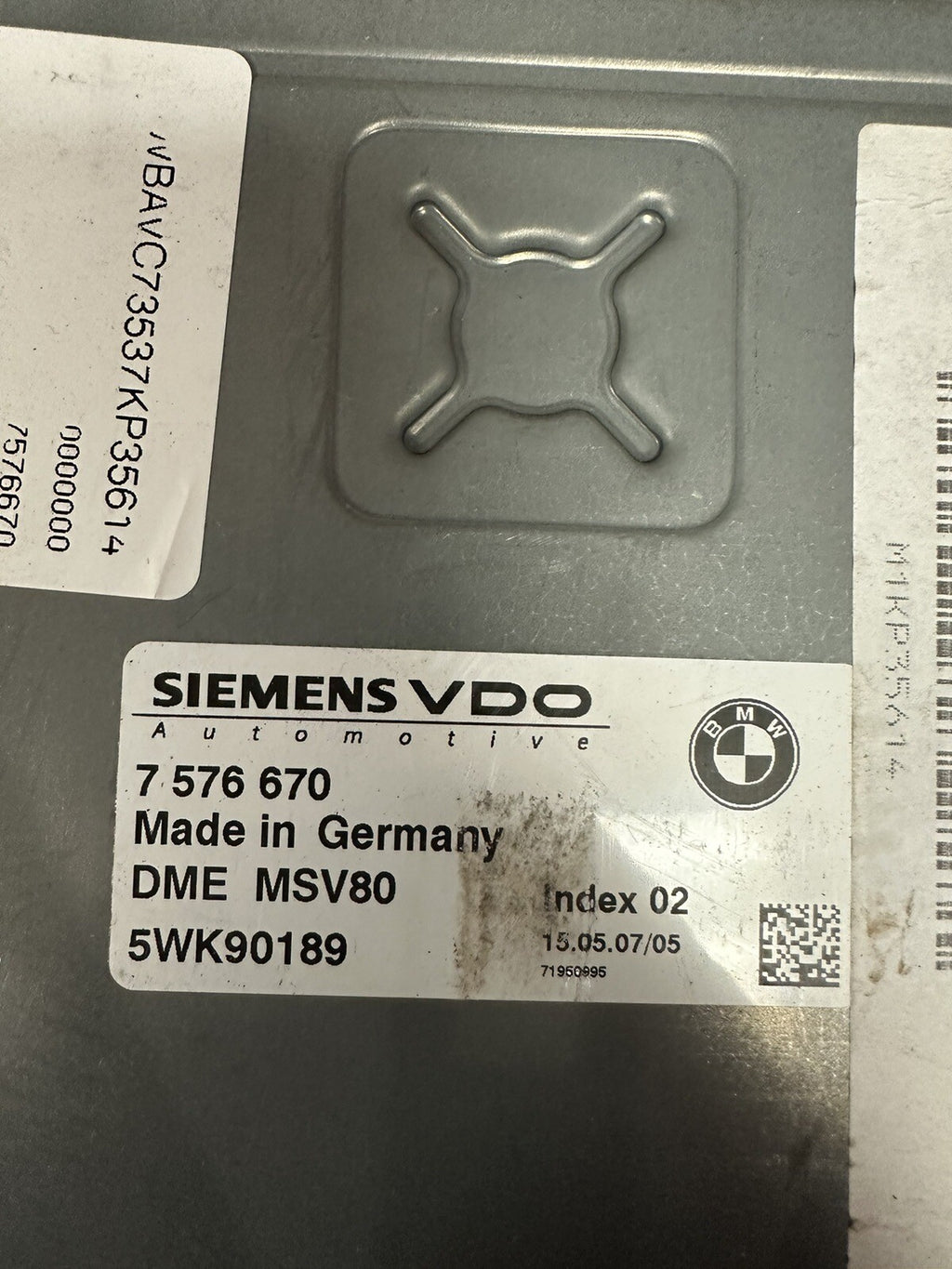 BMW 328I 128I E90 E92 E93 E82 N51 ENGINE ECU SET DME MSV80 CAS3 KEY SET 7576670