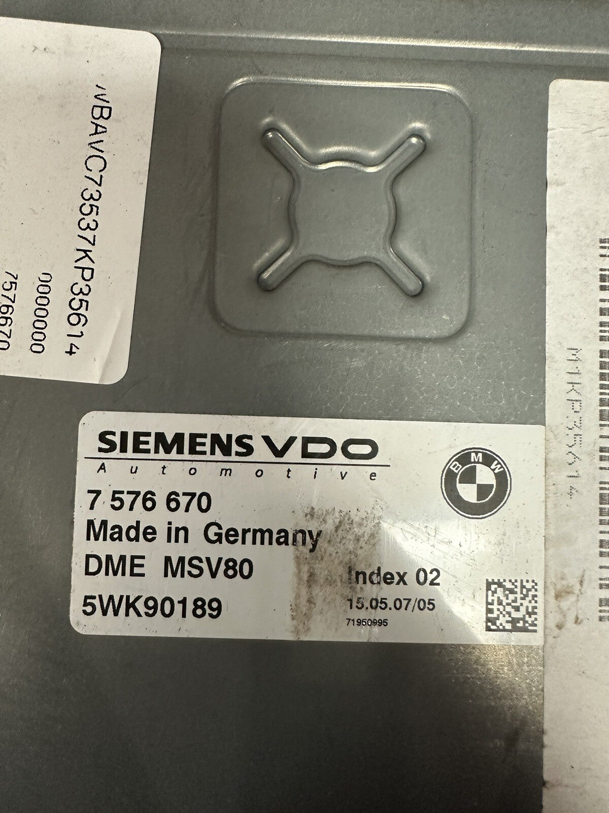 BMW 328I 128I E90 E92 E93 E82 N51 ENGINE ECU SET DME MSV80 CAS3 KEY SET 7576670