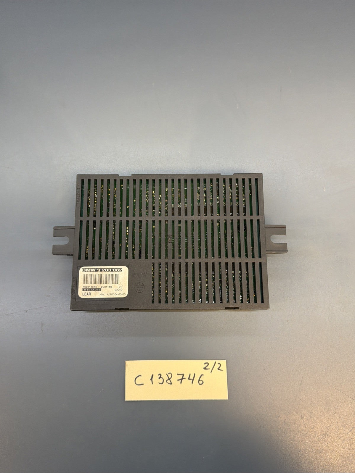 BMW 5 SERIES E60 E61 Dynamic Xenon Light control module unit 9203082