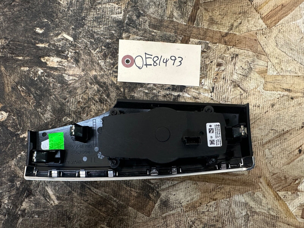 BMW 11-19 F25 X3 F10 5 SERIES FOG/HEADLIGHT CONTROL PANEL BLACK OEM 9192745