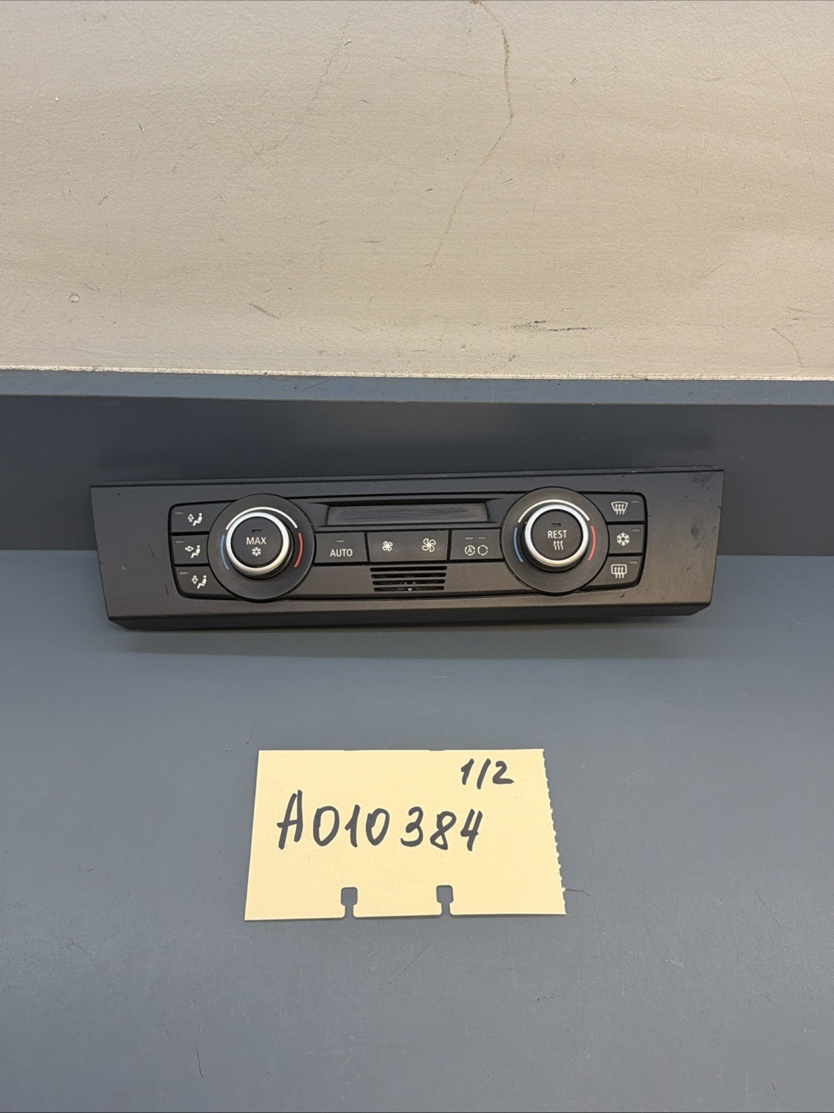 07-13 BMW E92 E93 AC A/C HEATER CLIMATE CONTROL SWITCH PANEL OEM 9199261