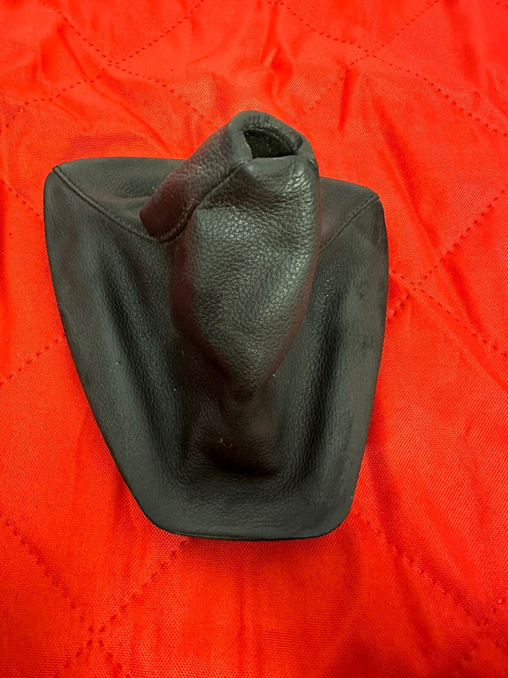 06-13 BMW 3 SERIES GEAR SHIFTER BOOT LEATHER COVER OEM 7530223