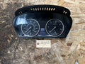 BMW 11-14 E70 X5 LCI INSTRUMENT GAUGE CLUSTER/SPEEDOMETER MPH BLACK OEM 9236822