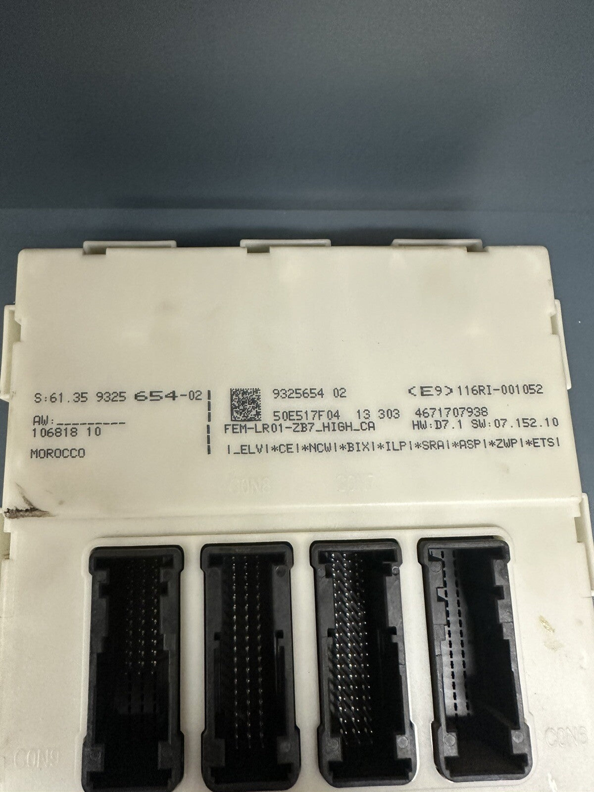 BMW F22 F30 F32 F15 F16 M235i 335i N55 ENGINE ECU DME FEM IGNITION KEY SET OEM