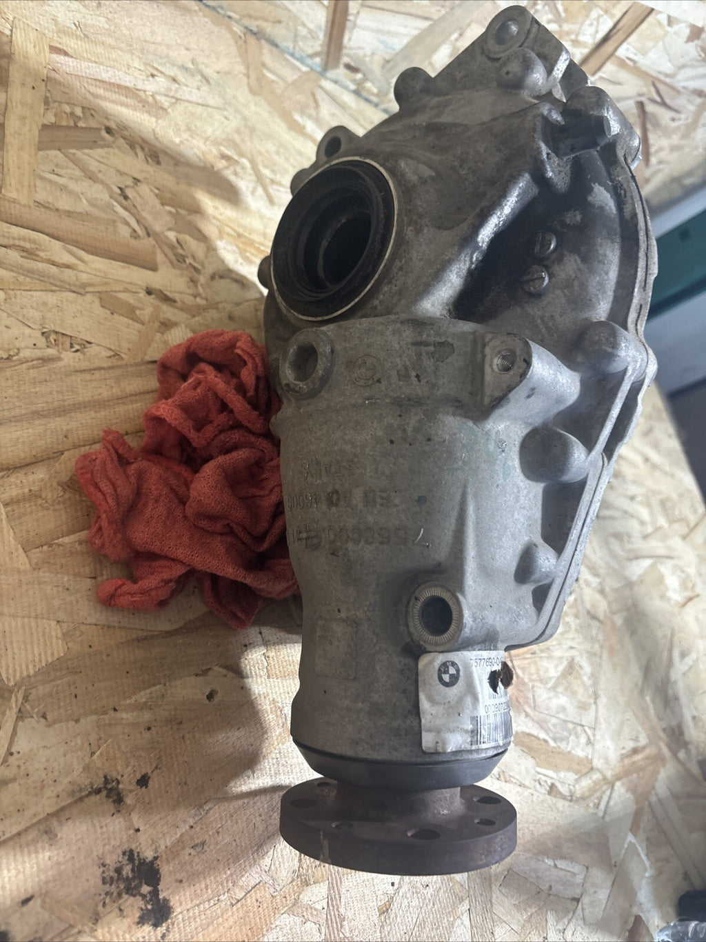 2010 750 F02 Front Differential Carrier Final 3.46 Drive AWD Diff OEM BMW