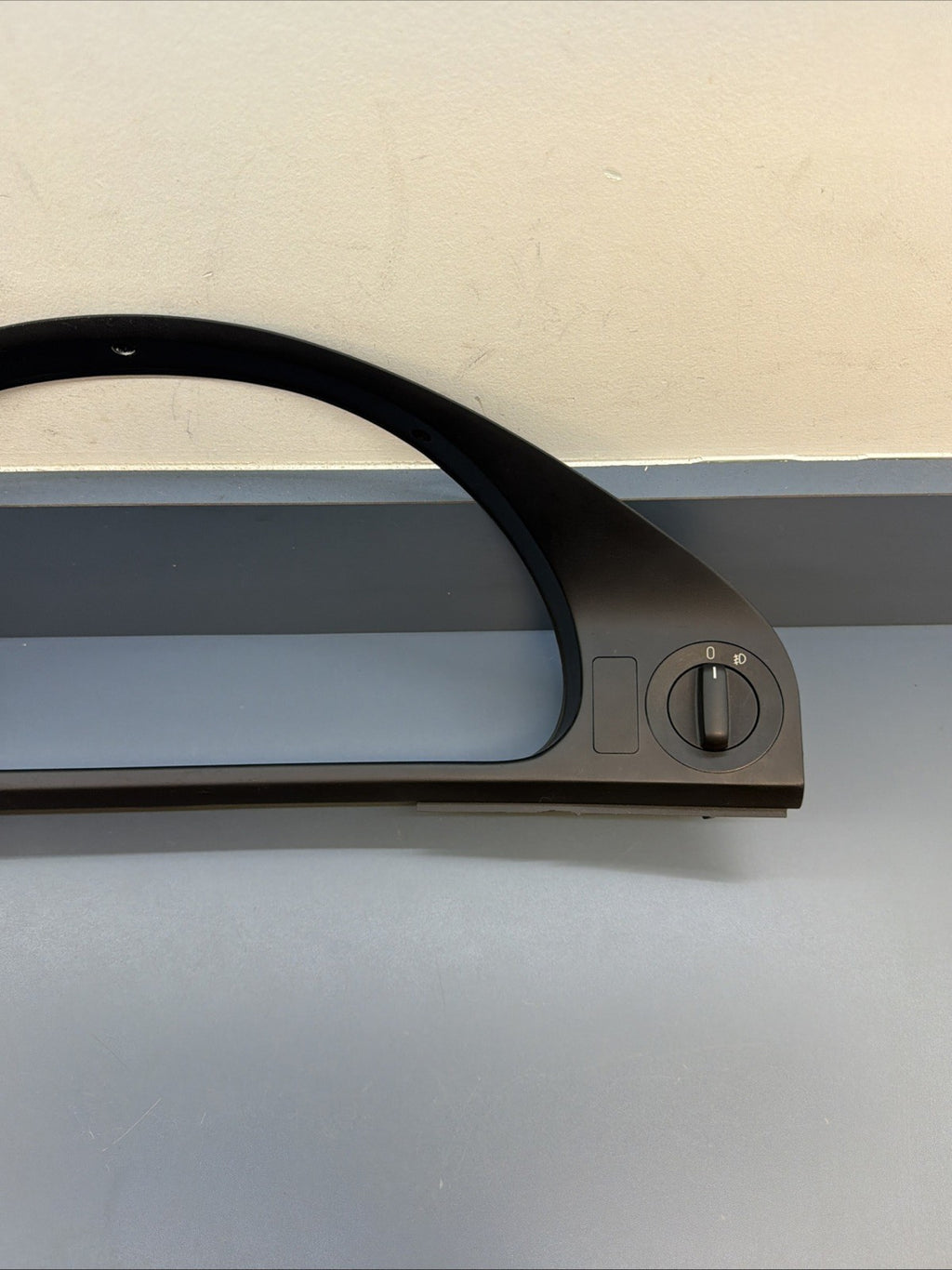 97-03 BMW E39 Speedometer Cluster Trim Bezel w/ Switches Black OEM 528i 540i