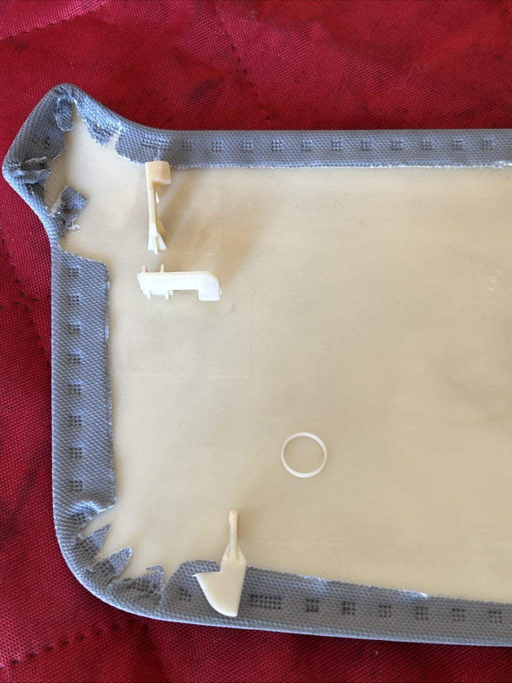 07-13 BMW 3 SERIES E92 E93 COUPE HEADLINING REAR BRAKE COVER GREY 7139298